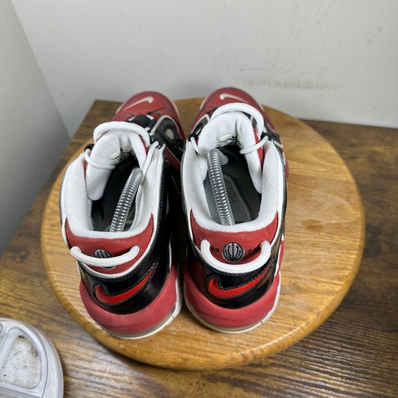 Nike Air More Uptempo Gym Red Black White 921948-600 Mens 9.5 Basketball Shoes main image 7